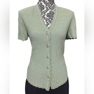 St. John Short Sleeve Jacket Sz 6